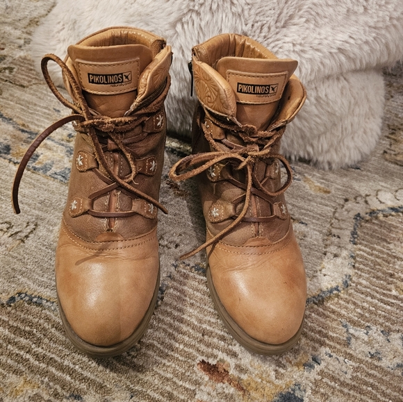 Pikolinos Women's Lyon W6N-8517 Ankle Boot Brandy sz 39 or 8.5 - Picture 10 of 11